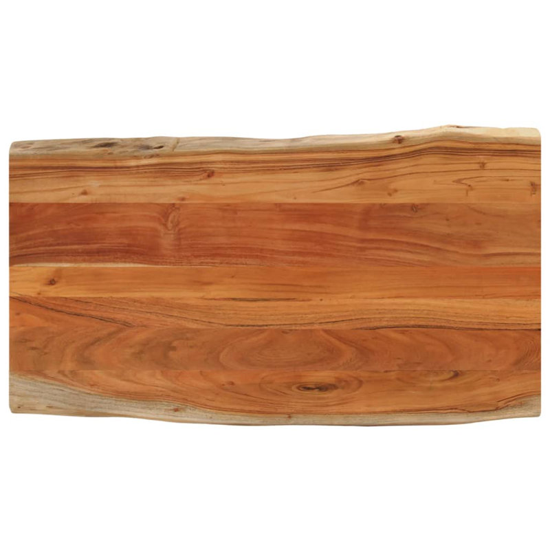 Solid Wood Table Top, 2.5cm H x 100cm W x 60cm D