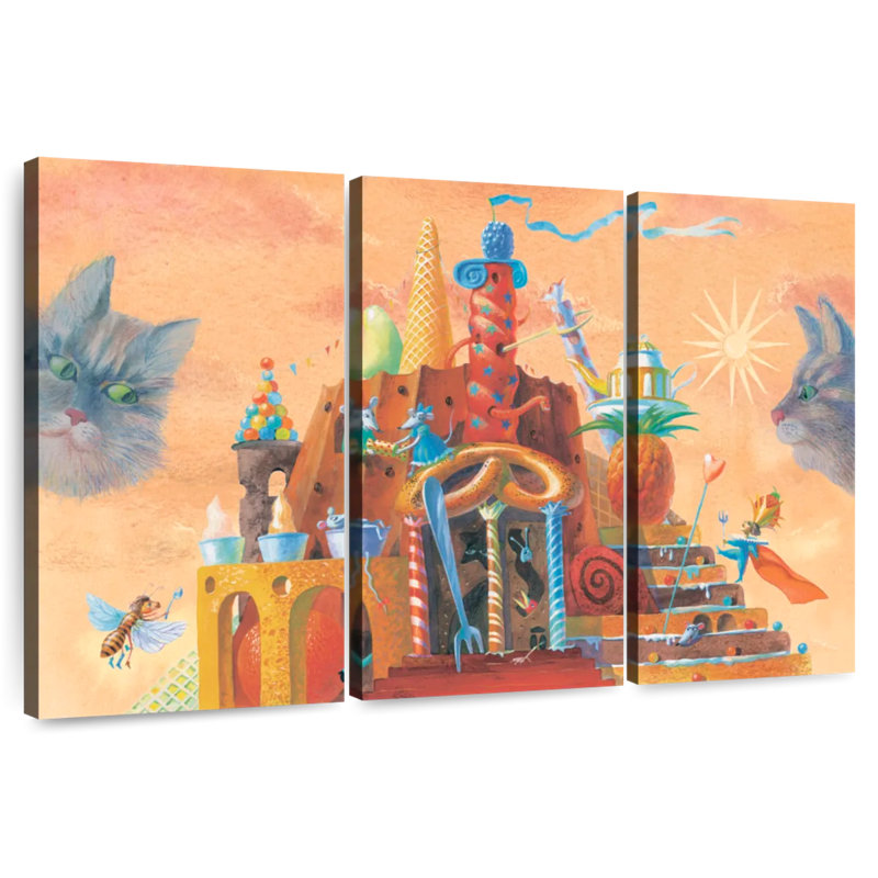 Ashelle Nursery Rhymes, 24" H x 38" W