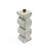 Wood Candle Holder | Elegant Whitewash Wooden Candle Stand | 12"-2022150364
