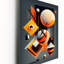Horloge murale Graphic Retro Compositions VI-98962360