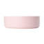 Lavabo vasque en céramique rose, lavabo vasque, 15,38 po 15,38 po 4,58 po, céramique, lavabo simple à conserver de la crasse, matériau 15,7 po x 15,7 po x 4,7 po, nettoyage facile-2040458102