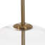 3 - Light Brushed Gold Pendant