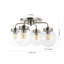 Plafonnier semi-encastré 4 lumières 18 po Ailana-855788806