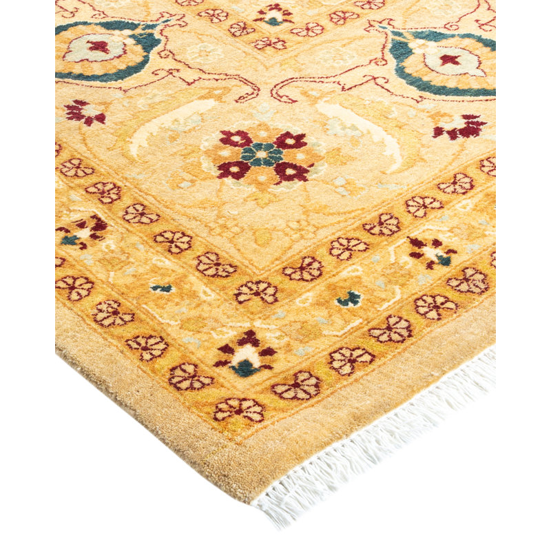 Classic One-of-a-Kind 9' 1" X 11' 9" Hand Knotted Area Rug
