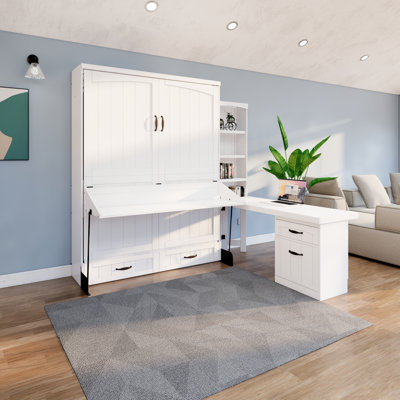 Junxi Solid Wood Murphy Bed