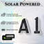 Solar-powered Digital Doorplate Waterproof LED Address Number Sign