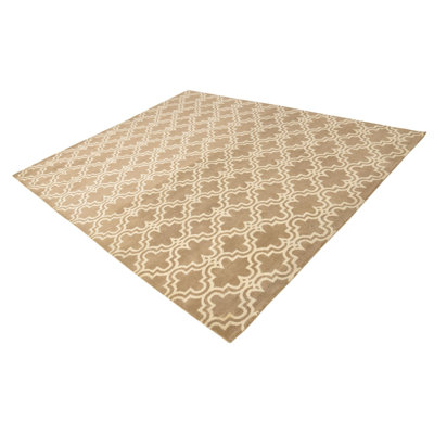 Tapis brun clair 8 x 10 Powley
