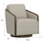 Chaise pivotante beige-1088691414