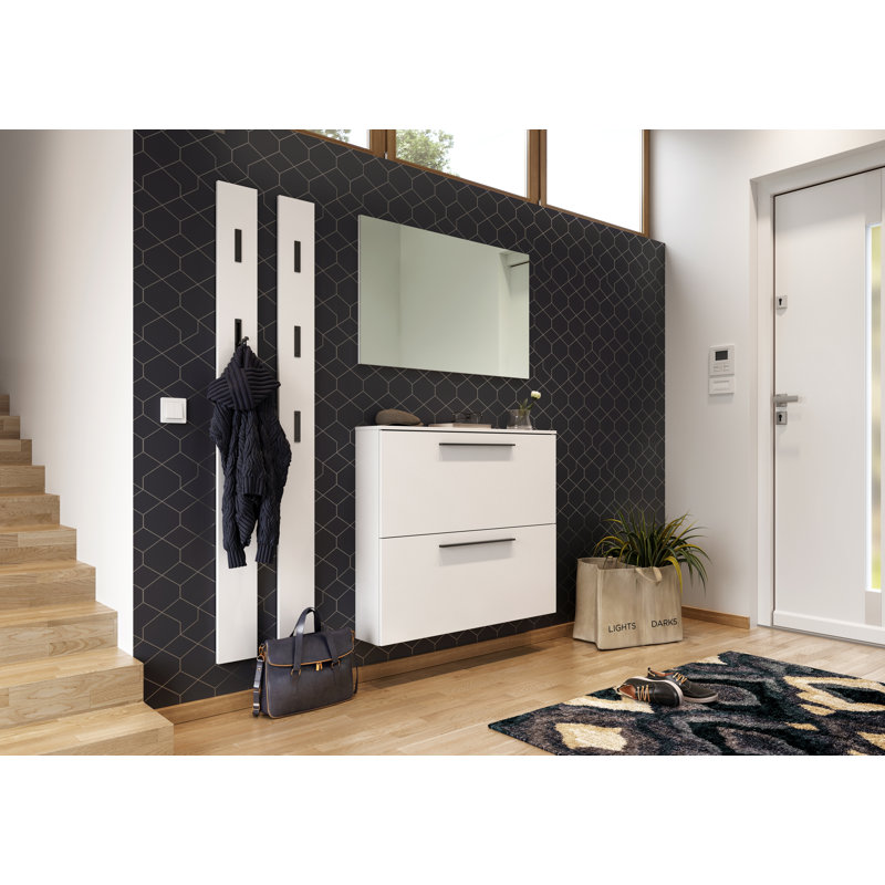 Wildomar Shoe Storage Cabinet, White