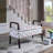 Polyester Blend Upholstered Storage Bench-94246067-93760660