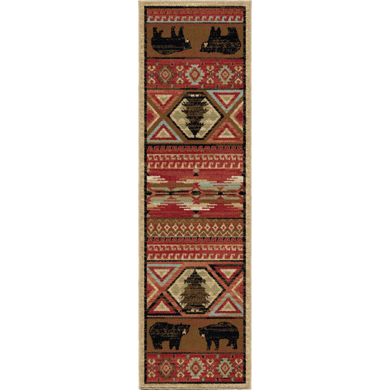 Chateaux Southwestern Indoor Rug, Runner 2'3" x 7'7"