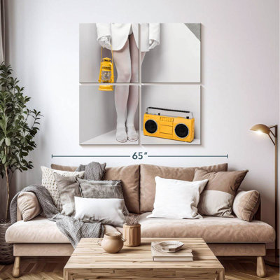 Shuttleworth Lamp And Boombox