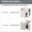 Armoire de cuisine paresseuse L 36 po x P 24 po x H 34,5 po prête à assembler Casainc-125386815