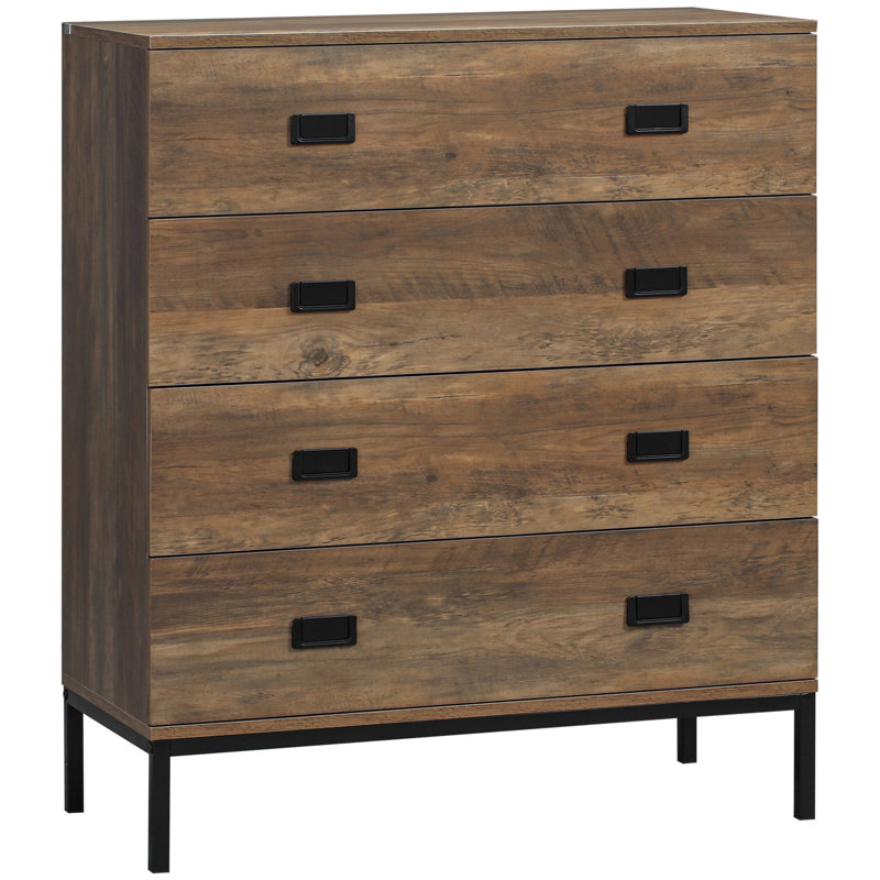 Seidman 80cm W 4 - Drawer Chest of Drawers