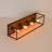 Delcina Industrial Rectangle Cage Flush Mount-639880919
