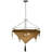 Strathallan 3 - Light Geometric Chandelier