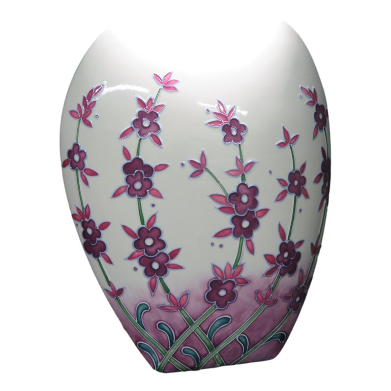 Old Tupton Ware Lavender Large Doncaster Ceramic Table Vase
