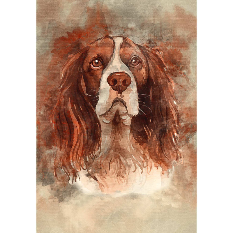 Cocker Spaniel - No Frame Painting, Gallery Metal, 39.4cm H x 29.5cm W