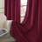 Deavion Velvet Solid Color Metal Grommets Room Darkening Curtain Panels-1232830746-1219936403