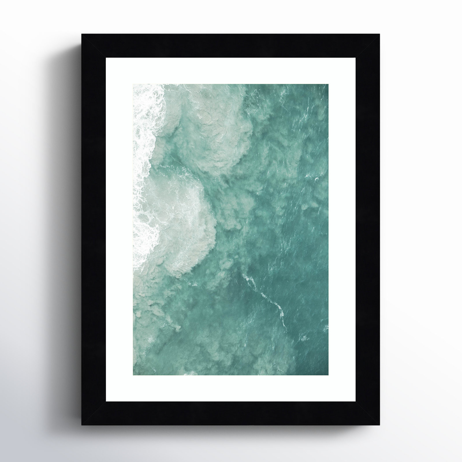 Daisey "Oceano" Print by Shot by Clint, Black, 13" H x 10" W