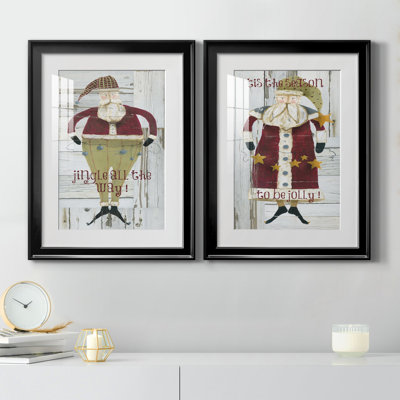 Jingle Santa - ensemble de 2 reproductions