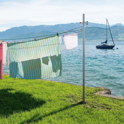 Plastic Clothesline Pole