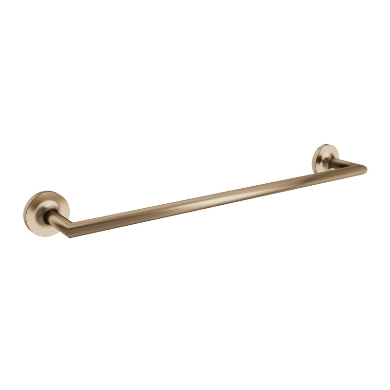 Porte-serviettes mural 25,7 po, Bronze brossé, 2" H x 19.8" W x 3.1" D