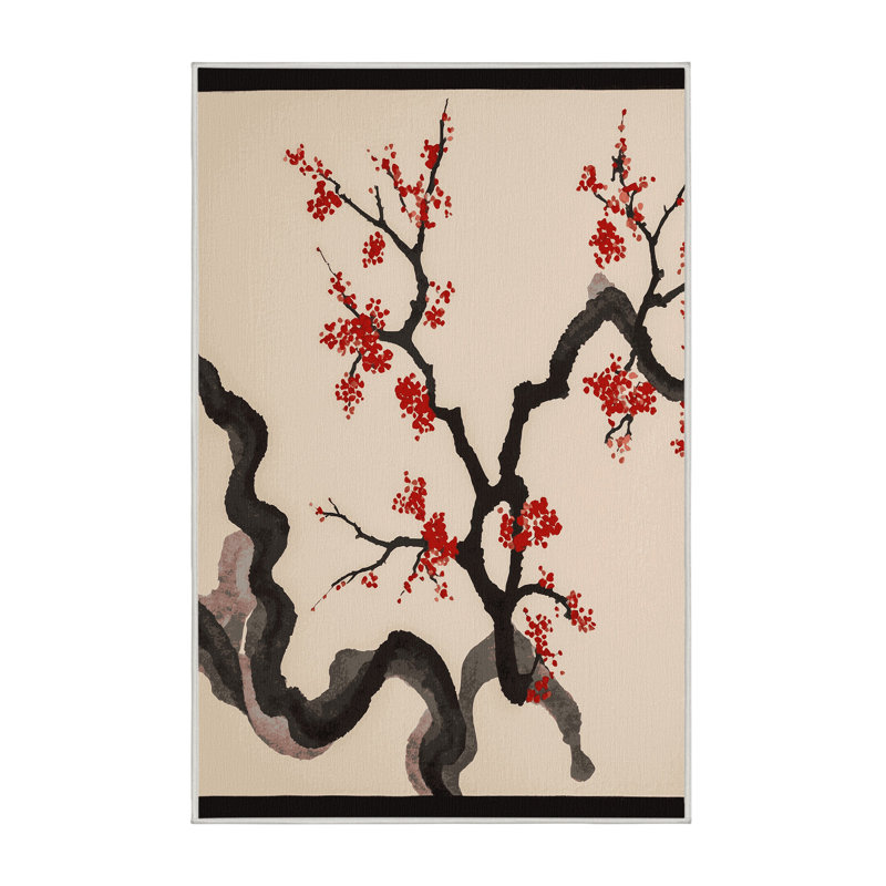 Tapis pétillant Petal, Rectangle 2 pi x 3 pi
