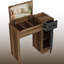 Meuble-lavabo 30 po Maddox avec détails anthracite-655980195