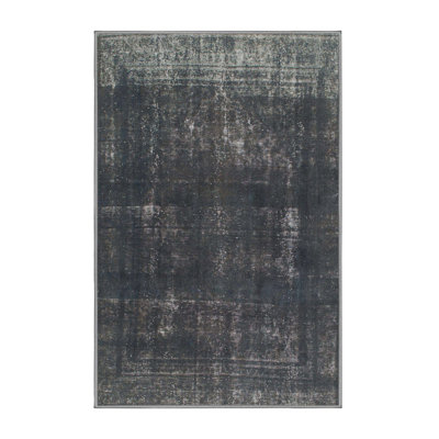 Tapis décoratif multicolore à motif abstrait