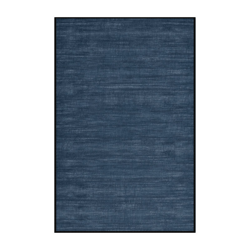 Machine Washable Solid Gray Area Rug, Runner 2' x 5'