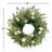Dried Morning Daisies 22" Spring Wreath