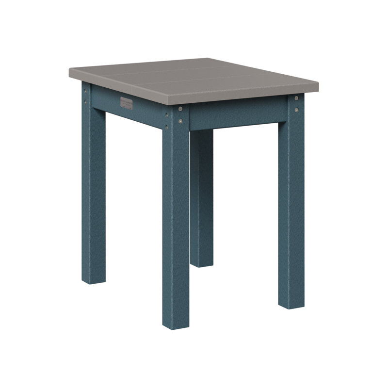 Berlin Gardens Economy End Table, Slate, Light Gray