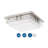 Helm 1 Light LED Flush Mount Light-15115258