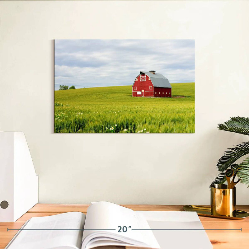Lilie Palouse Farm Barn, H 8 po x l 12 po