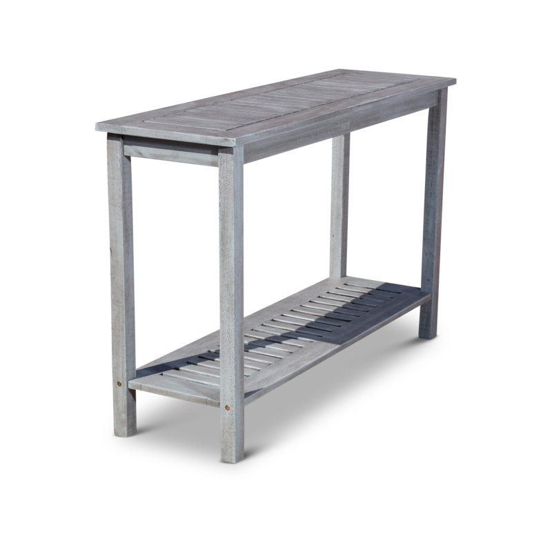 Console Eucalyptus, gris argenté