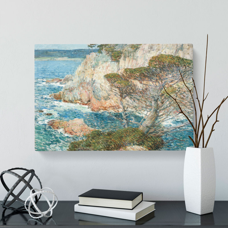 Point Lobos by Childe Hassam - Wrapped Canvas, 35cm H x 50cm W x 3cm D