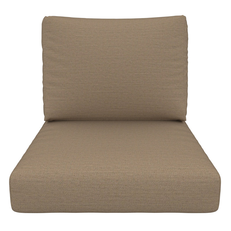 Coussin de siège extérieur Amala Sunbrella®, Jeu de chameau