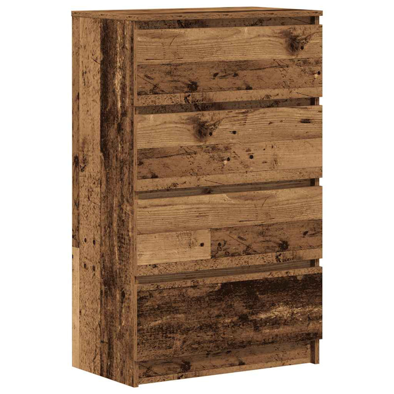 Hardcastle Sideboard 60x35x98.5 cm Engineered Wood, Old Wood
