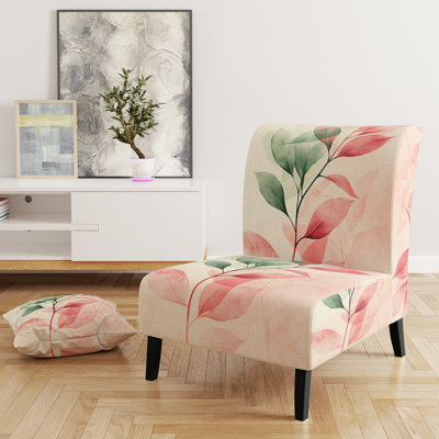 Fauteuil de chambre Abstract Botanicals