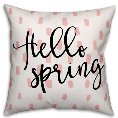  Coussin Hello Spring