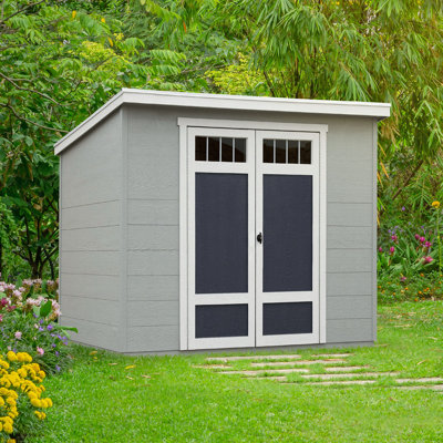 Highland 8 ft. W x 6 ft. D Storage Shed