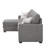 Upholstered L-Shaped Sectional Left Hand Facing-1766735763