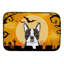 Tapis de séchage terrier halloween boston