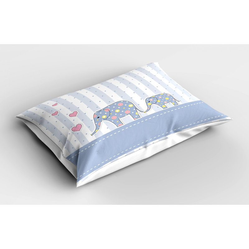 Nursery Polyester Striped Sham Set, Queen