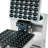 YYBSH Electric Egg Waffle Maker 1200W Non-Stick Bubble Waffle Machine