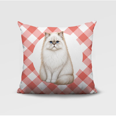 Oreiller réversible intérieur / extérieur Persian Cat