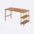 Grant Solid Wood Desk, Beech Wood Writing Desk for Home Office-112331710