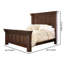Lit standard en bois massif Ireanna-1411185794-1411185795