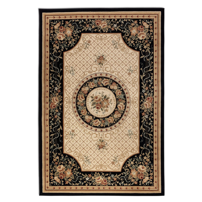 Adraskan Oriental Area Rug, Rectangle 120 x 170cm